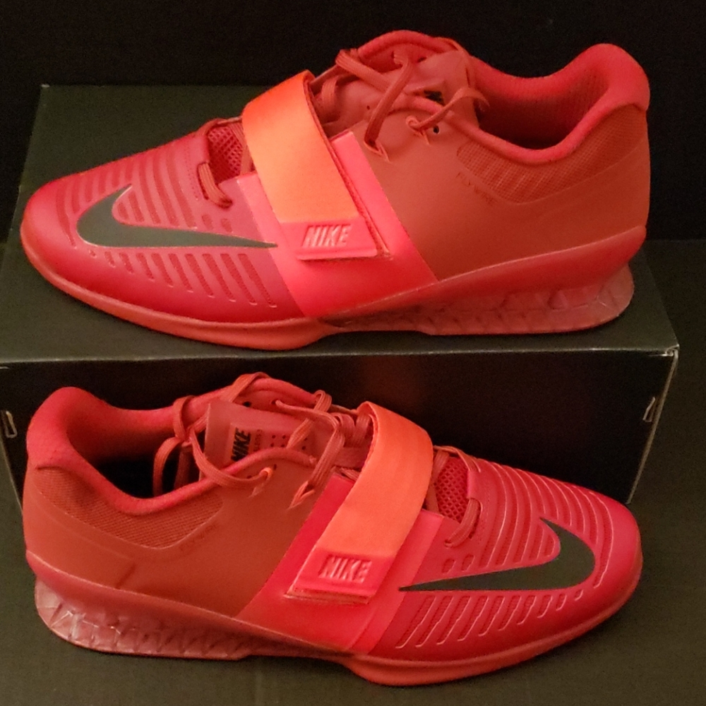 Nike Romaleos 3 Siren Red Black Tough Red Size 14